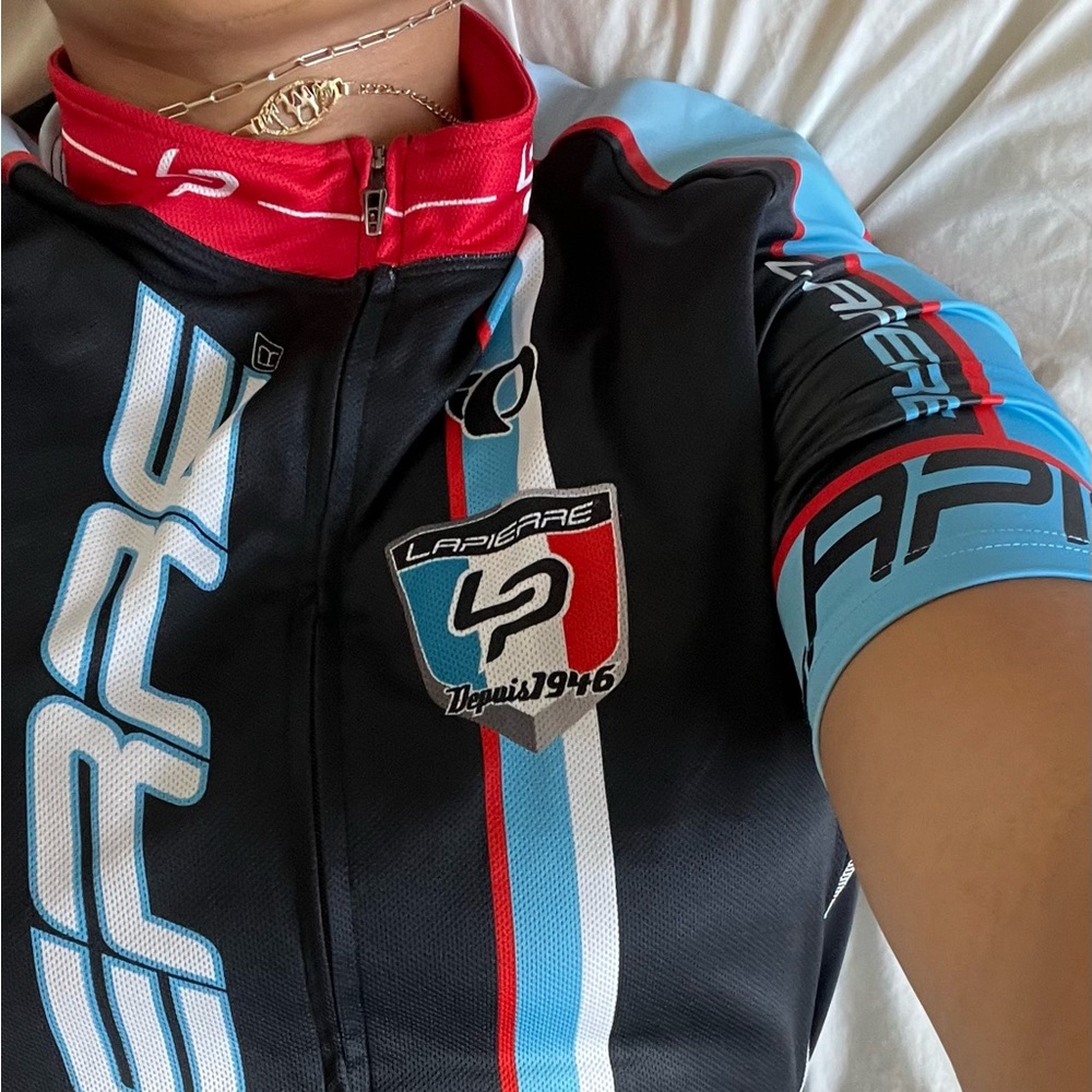 Pearl Izumi Custom LaPierre Sporty Jersey Short Sleeve Fitted Top Zip Front - Picture 6 of 14